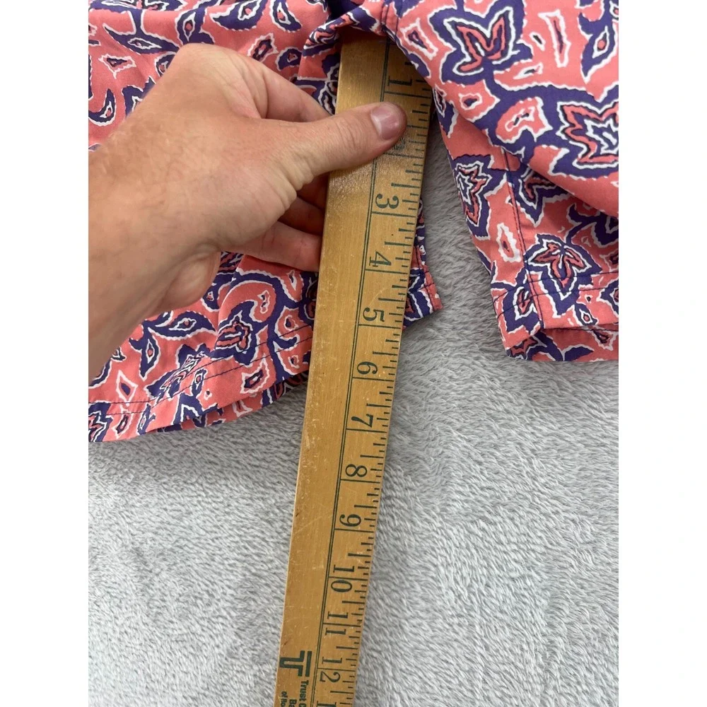 VTG Scotch & Soda Swim Trunks Mens XXL Pink Blue Floral Shorts Beach